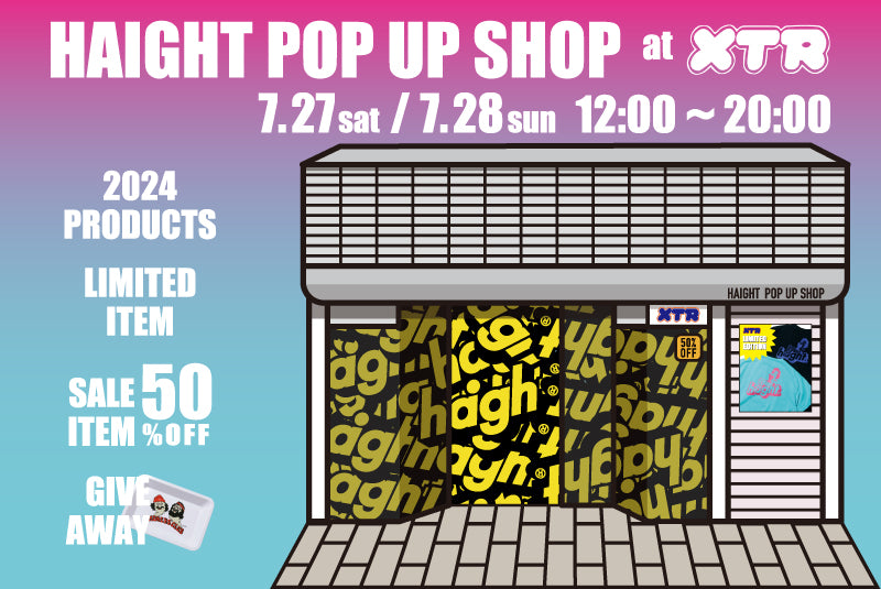 POP UP SHOP at XTR（青森）