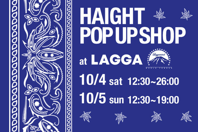 POP UP SHOP at LAGGA（山梨）