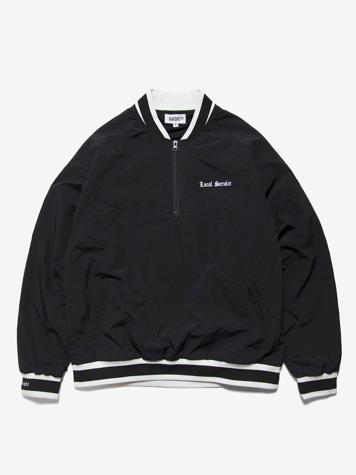 NYLON HALF ZIP JACKET