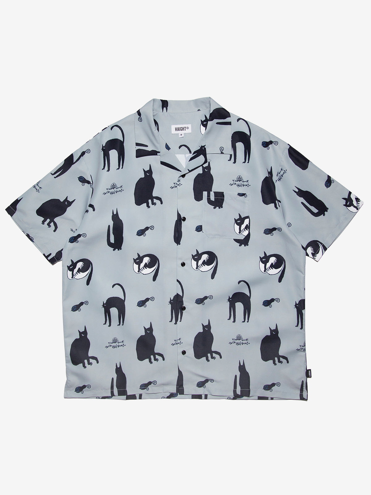 KB CATS OPEN COLLAR SHIRT – HAIGHT