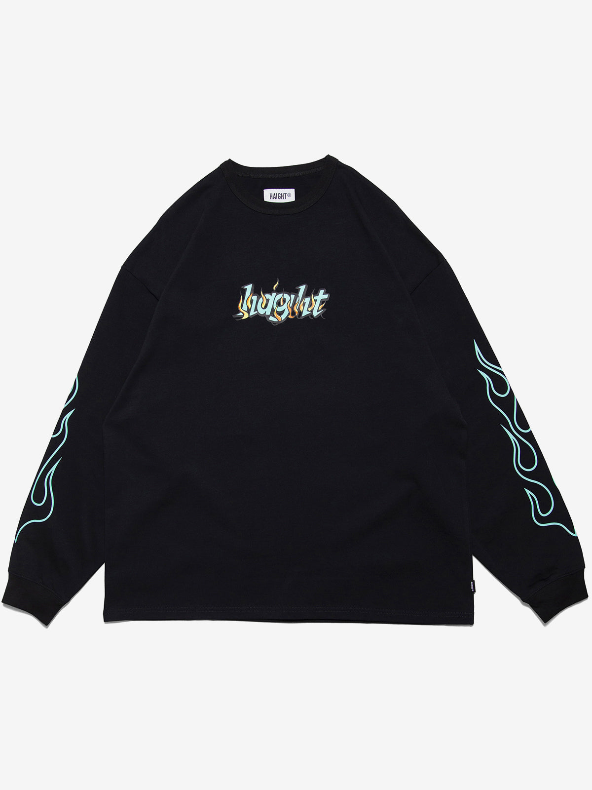 FLAMES LOGO LS Tee – HAIGHT
