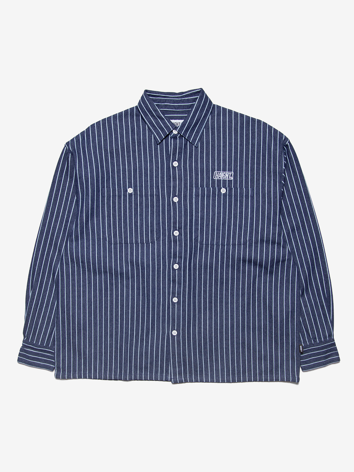 HTSS-264001 STRIPE DENIM SHIRT – HAIGHT